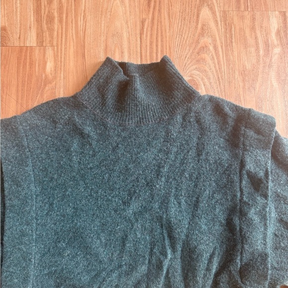 Prologue Green Cowl Neck Sweater Chunky Knit - Picture 5 of 6